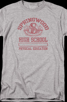 Springwood High School Nightmare On Elm Street T-Shirt