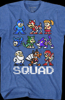 Squad Mega Man T-Shirt