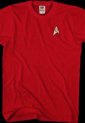 Star Trek Engineering Uniform T-Shirt