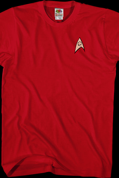 Star Trek Engineering Uniform T-Shirtmain product image