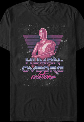 Star Wars Human Cyborg Relations T-Shirt