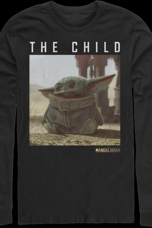 Star Wars The Mandalorian The Child Photograph Long Sleeve Shirtmain product image