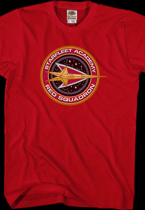 Starfleet Academy Red Squadron Star Trek T-Shirt