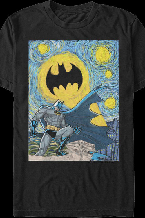 Starry Dark Knight Batman DC Comics T-Shitmain product image