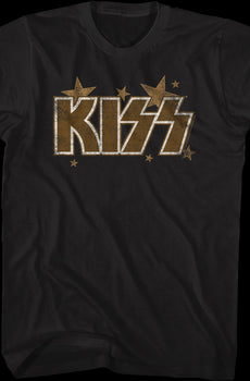 Starry Logo KISS T-Shirt