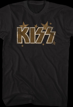 Starry Logo KISS T-Shirt