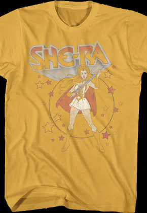 Starry She-Ra Masters of the Universe T-Shirt