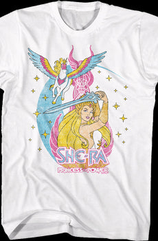 Starry Swift Wind and She-Ra Masters of the Universe T-Shirt