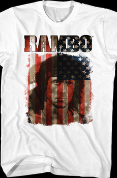 Stars and Stripes Rambo T-Shirt