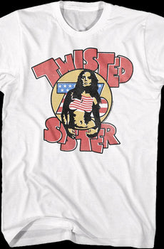 Stars and Stripes Twisted Sister T-Shirt