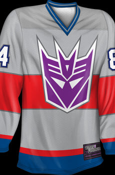 Starscream Decepticons Transformers Hockey Jersey