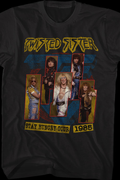 Stay Hungry Tour Twisted Sister T-Shirtmain product image