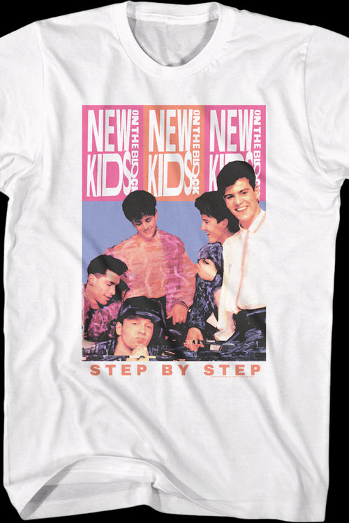 Step By Step New Kids On The Block T-Shirtmain product image