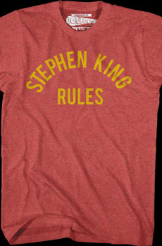 Stephen King Rules Monster Squad T-Shirt