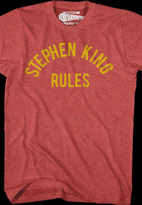 Stephen King Rules Monster Squad T-Shirt