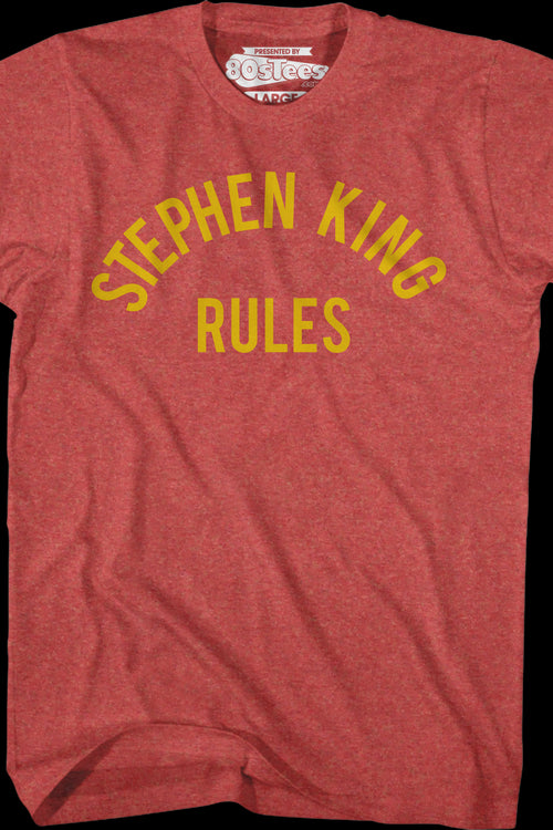 Stephen King Rules Monster Squad T-Shirtmain product image