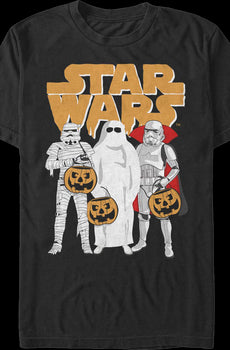 Stormtroopers Trick Or Treating Star Wars T-Shirt