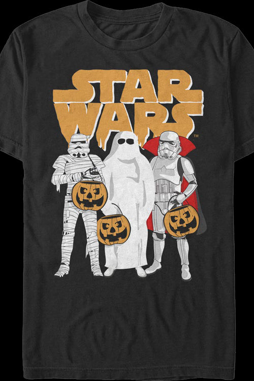 Stormtroopers Trick Or Treating Star Wars T-Shirtmain product image