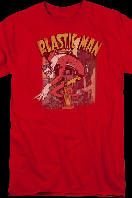 Stretchable Plastic Man DC Comics T-Shirtmain product image