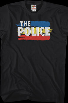 Stripe Logo The Police T-Shirt
