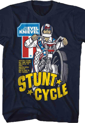 Stunt Cycle Evel Knievel T-Shirt