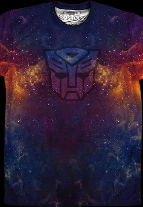 Sublimation Galaxy Autobot Logo Transformers Shirt