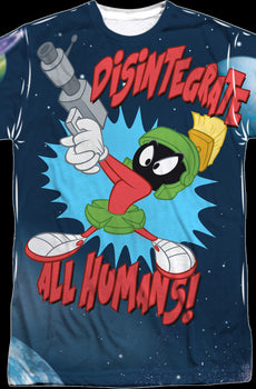Sublimation Marvin the Martian Looney Tunes Shirt