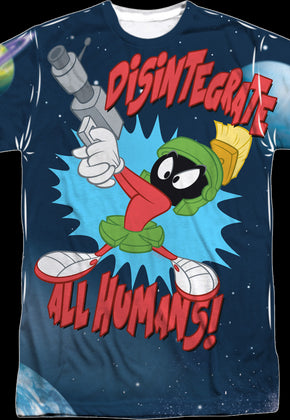 Sublimation Marvin the Martian Looney Tunes Shirt