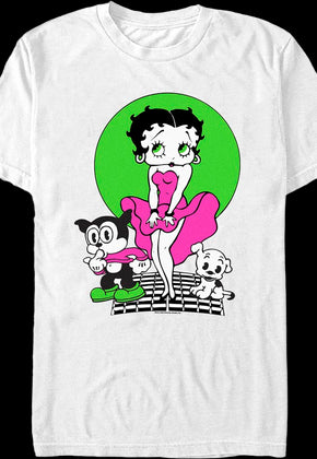 Subway Grate Betty Boop T-Shirt