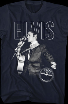 Sun Records Microphone Elvis Presley T-Shirt
