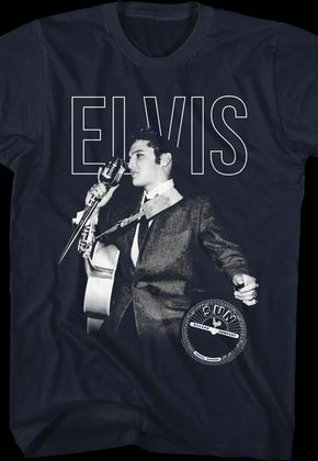 Sun Records Microphone Elvis Presley T-Shirt
