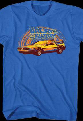 Sunrise DeLorean Back To The Future T-Shirt