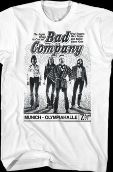 Super Group in Concert Bad Company T-Shirt