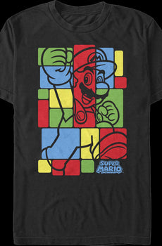 Super Mario Blocks Nintendo T-Shirt