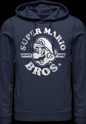 Super Mario Bros. Distressed Since 1985 Nintendo Hoodie
