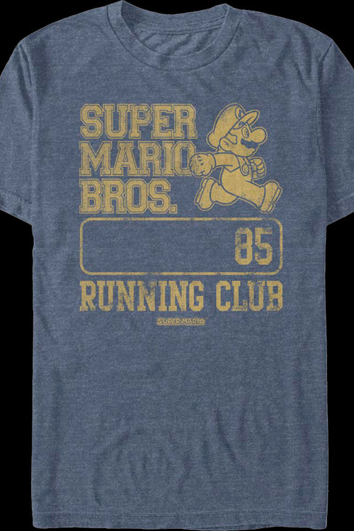 Super Mario Bros. Running Club Nintendo T-Shirtmain product image