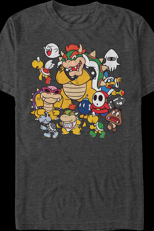 Super Mario Bros. Villains Nintendo T-Shirtmain product image