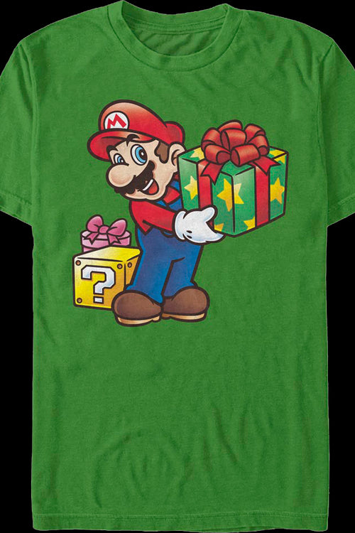 Super Mario Christmas Gifts Nintendo T-Shirtmain product image