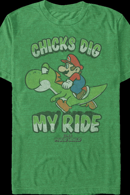 Super Mario World My Ride T-Shirtmain product image