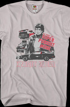Super Pursuit Mode Knight Rider T-Shirt