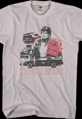 Super Pursuit Mode Knight Rider T-Shirt