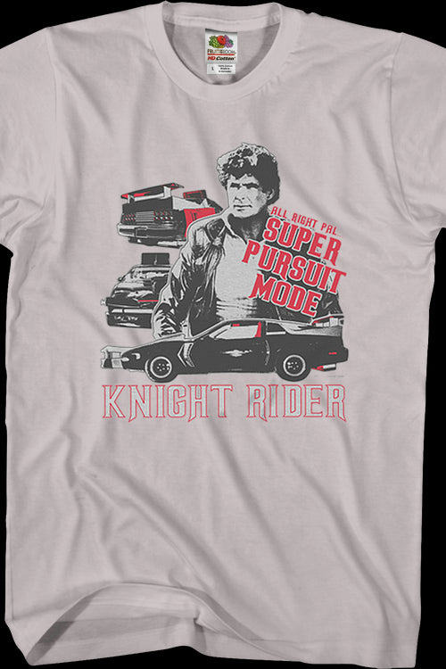 Super Pursuit Mode Knight Rider T-Shirtmain product image