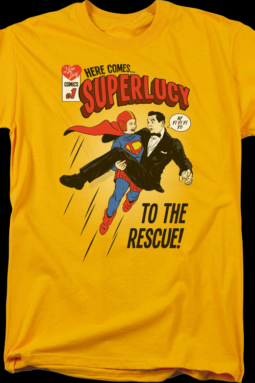 Superlucy To The Rescue I Love Lucy T-Shirtmain product image