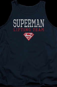Superman Lifting Team DC Comics Tank Top