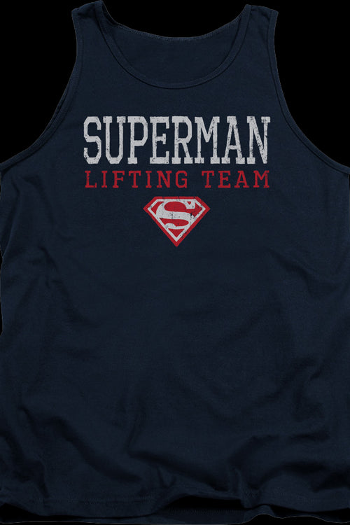 Superman Lifting Team DC Comics Tank Topmain product image