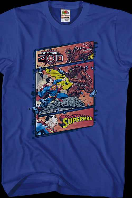 Superman vs General Zod DC Comics T-Shirtmain product image