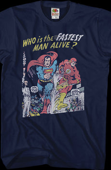 Superman's Race With The Flash T-Shirt
