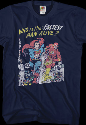 Superman's Race With The Flash T-Shirt