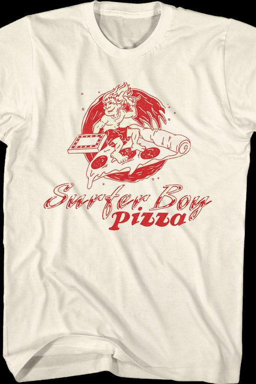 Surfer Boy Pizza Stranger Things T-Shirtmain product image