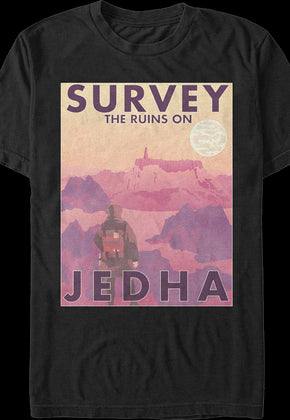 Survey The Ruins On Jedha Star Wars T-Shirt